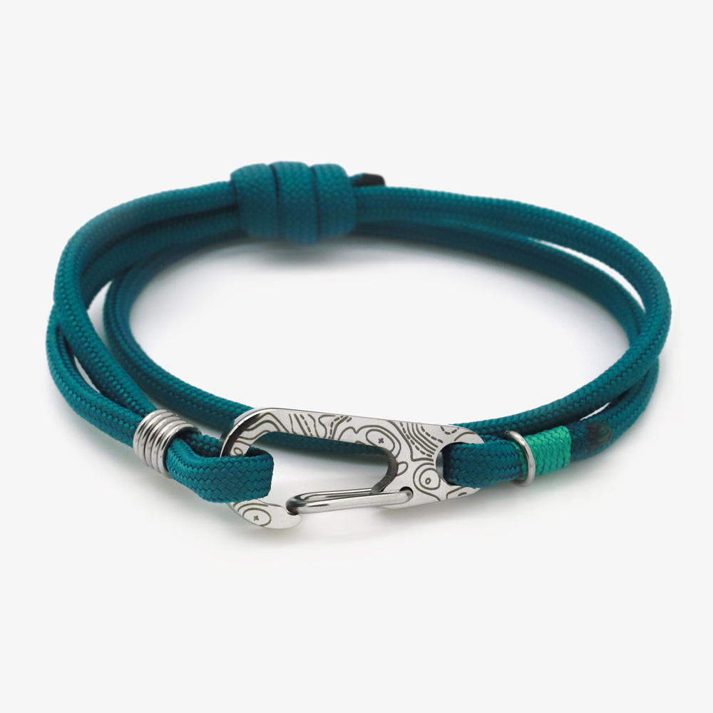 Bracelet mousqueton homme topo Monzémaré