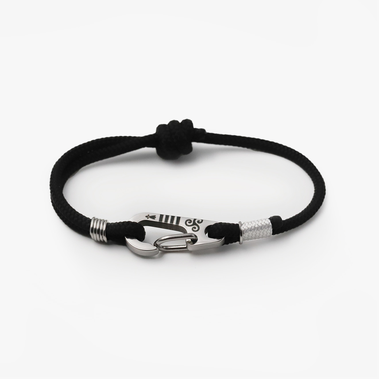 Bracelet montagne femme monts d'arrée noir packshot Monzémaré