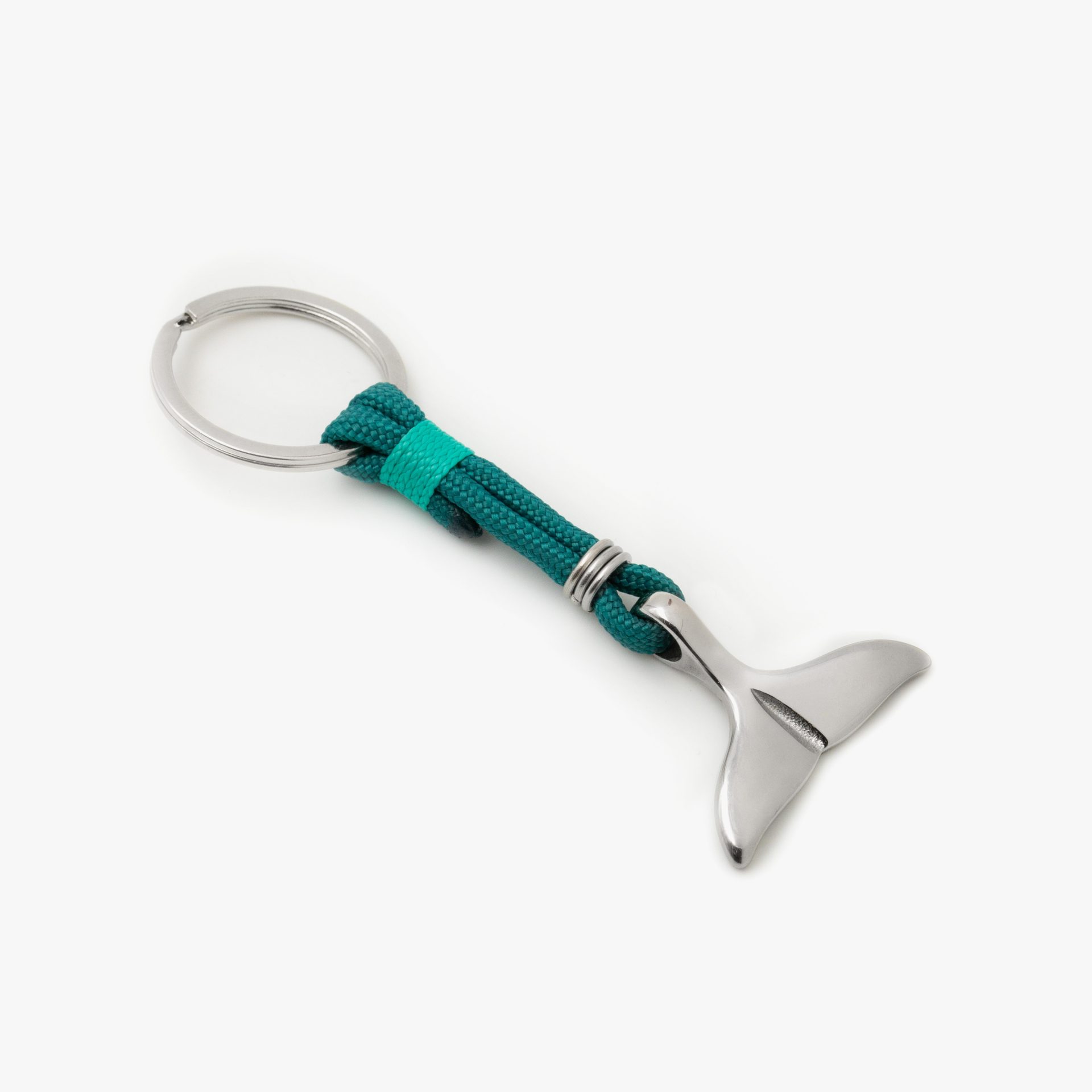 Porte-clés Marine Ancre Et Gouvernail - Métal Argenté Anti-oxydation, Cadeau Pour Marin